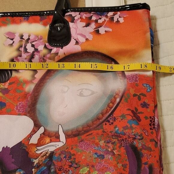 Geisha graphic tote - Picture 6 of 7